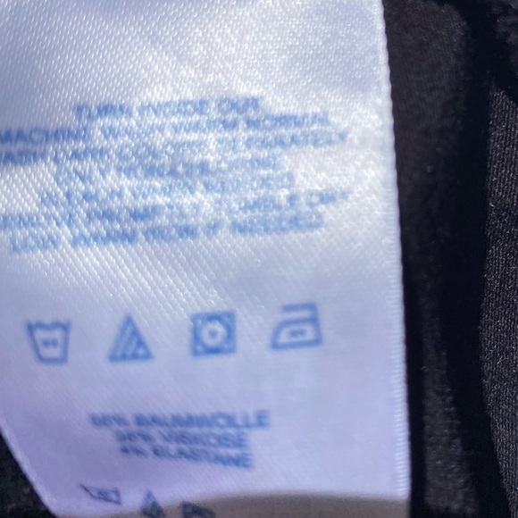 Lands End Elegant Black Polka Dot Dress - Picture 4 of 9